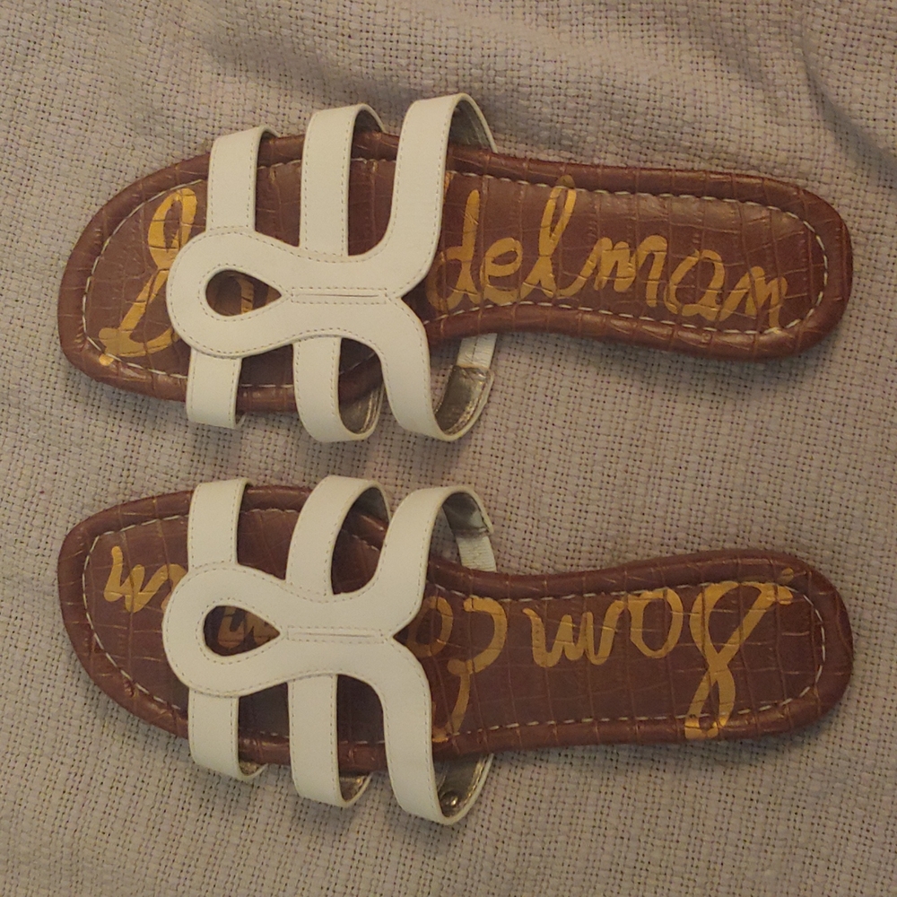 Sam Edelman sandal size 8 white